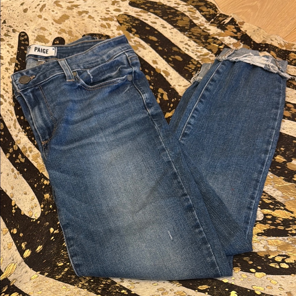 PAIGE Blue Women's Jeans